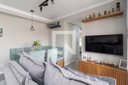 Sala de Estar de apartamento à venda com 2 quartos, 50m² em Jardim Paraíso, São Paulo