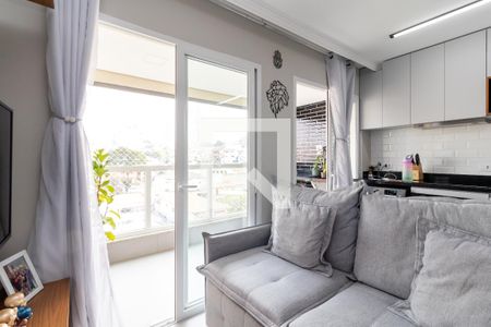 Sala de Estar de apartamento à venda com 2 quartos, 50m² em Jardim Paraíso, São Paulo