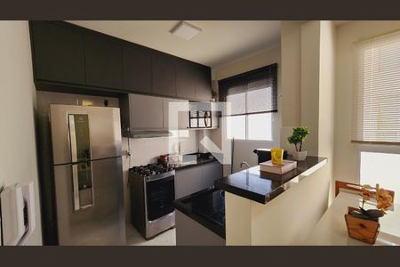 Cozinha e Área de Serviço de apartamento para alugar com 2 quartos, 45m² em Rio Abaixo, Jundiaí