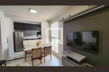 Sala de apartamento para alugar com 2 quartos, 45m² em Rio Abaixo, Jundiaí