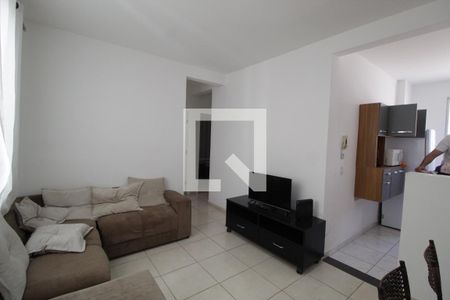 Sala de apartamento para alugar com 3 quartos, 60m² em Gávea, Uberlândia