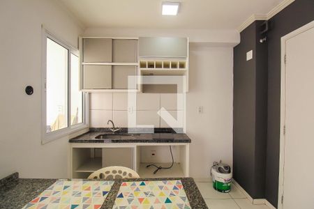 Sala/Cozinha de apartamento à venda com 1 quarto, 28m² em Brás, São Paulo