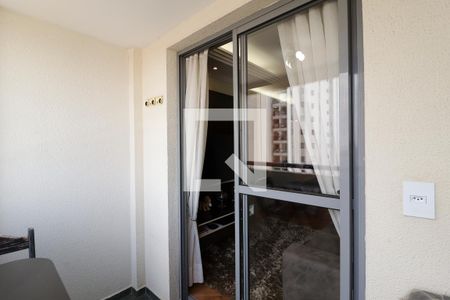 Varanda da Sala de apartamento à venda com 2 quartos, 59m² em Parque Peruche, São Paulo