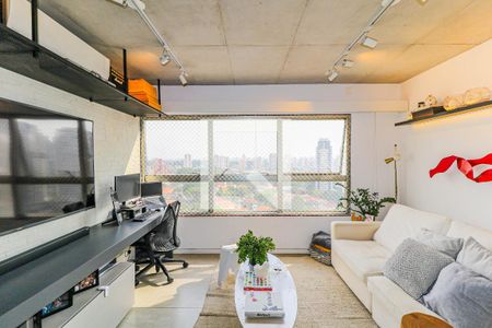 Sala de apartamento à venda com 2 quartos, 70m² em Jardim das Acacias, São Paulo