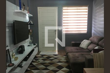 Sala de casa de condomínio à venda com 2 quartos, 85m² em Canudos, Novo Hamburgo