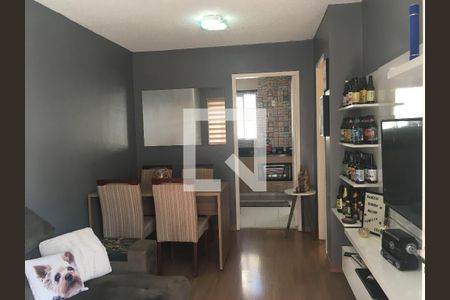 Sala de casa de condomínio à venda com 2 quartos, 85m² em Canudos, Novo Hamburgo