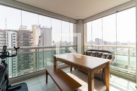 Varanda da Sala de apartamento à venda com 3 quartos, 157m² em Aclimação, São Paulo