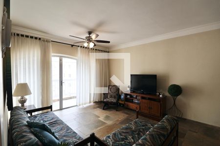 Sala de apartamento para alugar com 3 quartos, 103m² em Pitangueiras, Guarujá