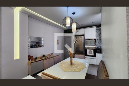 Sala de Jantar de apartamento para alugar com 2 quartos, 69m² em Gonzaga, Santos