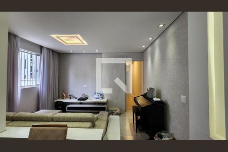 Sala de apartamento para alugar com 2 quartos, 69m² em Gonzaga, Santos