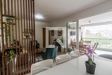 Sala de Jantar de apartamento à venda com 3 quartos, 122m² em Tamboré, Santana de Parnaíba