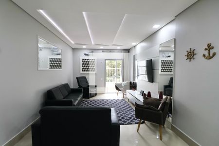 Sala de apartamento para alugar com 4 quartos, 156m² em Pitangueiras, Guarujá