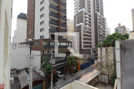 Vista da Sala de apartamento à venda com 1 quarto, 68m² em Vila Nova Conceição, São Paulo