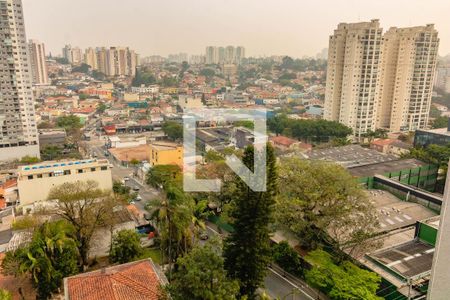 Sala vista de apartamento à venda com 2 quartos, 61m² em Vila Santa Catarina, São Paulo