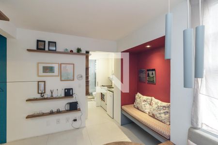 Sala de kitnet/studio à venda com 1 quarto, 24m² em República, São Paulo