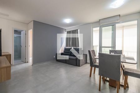 Sala de apartamento para alugar com 1 quarto, 46m² em Bethaville I, Barueri