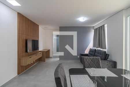 Sala de apartamento para alugar com 1 quarto, 46m² em Bethaville I, Barueri