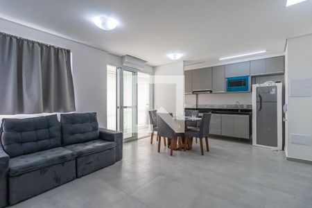 Sala de apartamento para alugar com 1 quarto, 46m² em Bethaville I, Barueri