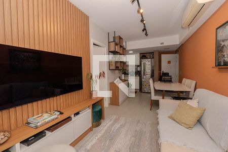 Sala de apartamento à venda com 1 quarto, 49m² em Bela Vista, São Paulo