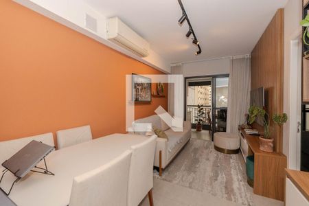 Sala de apartamento à venda com 1 quarto, 49m² em Bela Vista, São Paulo