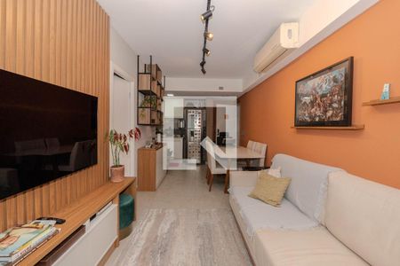 Sala de apartamento à venda com 1 quarto, 49m² em Bela Vista, São Paulo