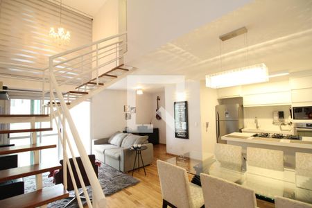 Sala de apartamento à venda com 2 quartos, 79m² em Vila Andrade, São Paulo