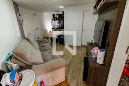 Sala de apartamento à venda com 2 quartos, 51m² em Jardim Monte Alegre, Taboão da Serra