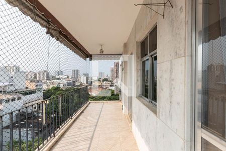 Varanda de apartamento à venda com 3 quartos, 106m² em Vila Isabel, Rio de Janeiro