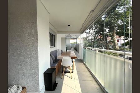 Varanda de apartamento para alugar com 2 quartos, 77m² em Vila Guarani (z Sul), São Paulo