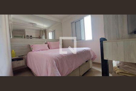 Quarto 1 suíte de apartamento à venda com 3 quartos, 65m² em Vila Valparaíso, Santo André