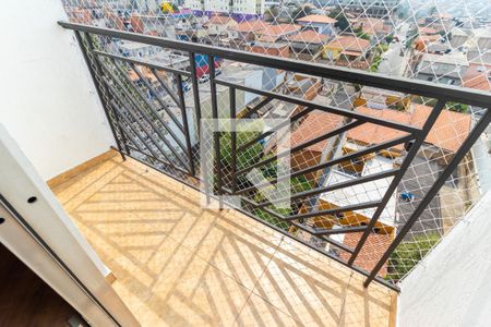 Varanda da Sala de apartamento para alugar com 2 quartos, 48m² em Itaquera, São Paulo