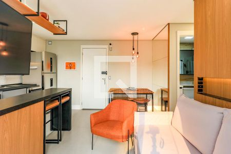 Sala de apartamento à venda com 2 quartos, 42m² em Santo Amaro, São Paulo