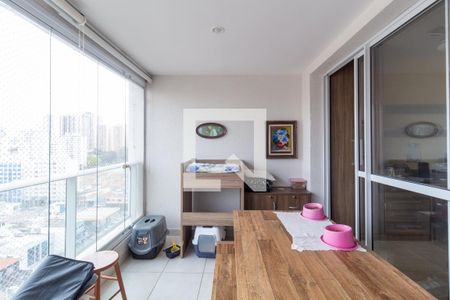 Varanda de apartamento à venda com 2 quartos, 71m² em Vila Gomes Cardim, São Paulo