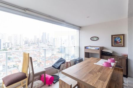 Varanda de apartamento à venda com 2 quartos, 71m² em Vila Gomes Cardim, São Paulo