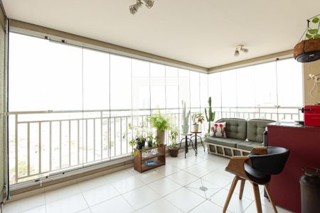 Varanda da Sala de apartamento à venda com 2 quartos, 79m² em Cambuci, São Paulo