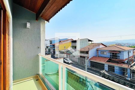 Varanda da Suíte de casa à venda com 3 quartos, 184m² em Parque Continental I, Guarulhos