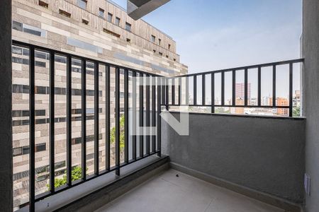 Studio - Varanda de kitnet/studio à venda com 1 quarto, 24m² em Vila Madalena, São Paulo