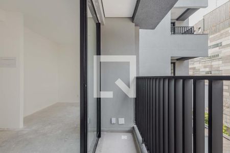 Varanda de kitnet/studio à venda com 1 quarto, 24m² em Vila Madalena, São Paulo