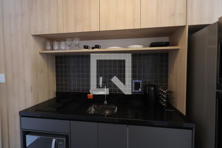 Cozinha de kitnet/studio para alugar com 1 quarto, 20m² em Vila Gomes Cardim, São Paulo