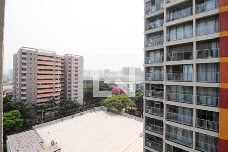 Vista de kitnet/studio à venda com 1 quarto, 27m² em Indianópolis, São Paulo