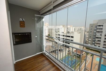 Varanda gourmet de apartamento à venda com 2 quartos, 61m² em Vila Isa, São Paulo