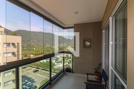 Varanda Sala de apartamento à venda com 3 quartos, 137m² em Recreio dos Bandeirantes, Rio de Janeiro