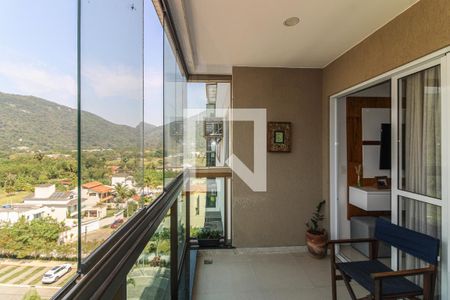 Varanda Sala de apartamento à venda com 3 quartos, 137m² em Recreio dos Bandeirantes, Rio de Janeiro