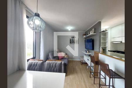 Sala de apartamento à venda com 1 quarto, 36m² em Jurubatuba, São Paulo