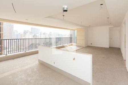 Sala/Cozinha de apartamento à venda com 2 quartos, 146m² em Vila Nova Conceição, São Paulo