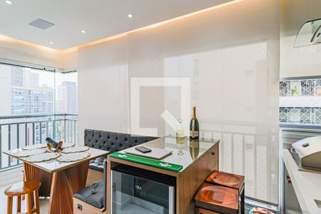 Varanda gourmet de apartamento à venda com 3 quartos, 112m² em Butantã, São Paulo