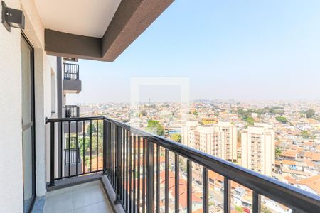 Varanda de apartamento para alugar com 2 quartos, 40m² em Parque Maria Helena, São Paulo