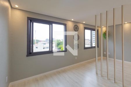 Sala/Quarto de apartamento para alugar com 1 quarto, 46m² em Centro, Canoas