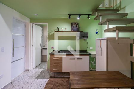 Sala de apartamento para alugar com 1 quarto, 25m² em Vila do Conde, Barueri