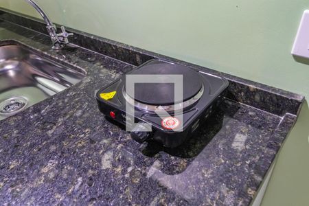 Sala/Cozinha de apartamento para alugar com 1 quarto, 25m² em Vila do Conde, Barueri